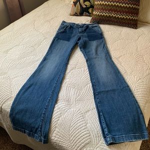 Bell bottom jeans